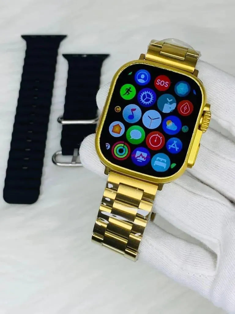 Smart Watch - Series 10 24K Golden Editor Eid Mubarak