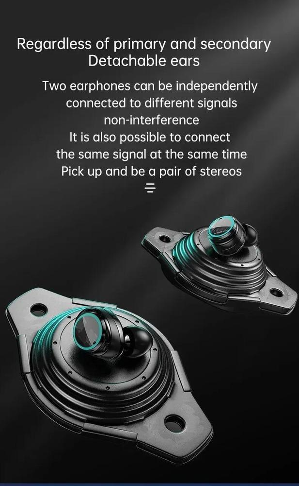 M25 Wireless Gaming Earbuds Black Noise Cancelling Bluetooth 5.0
