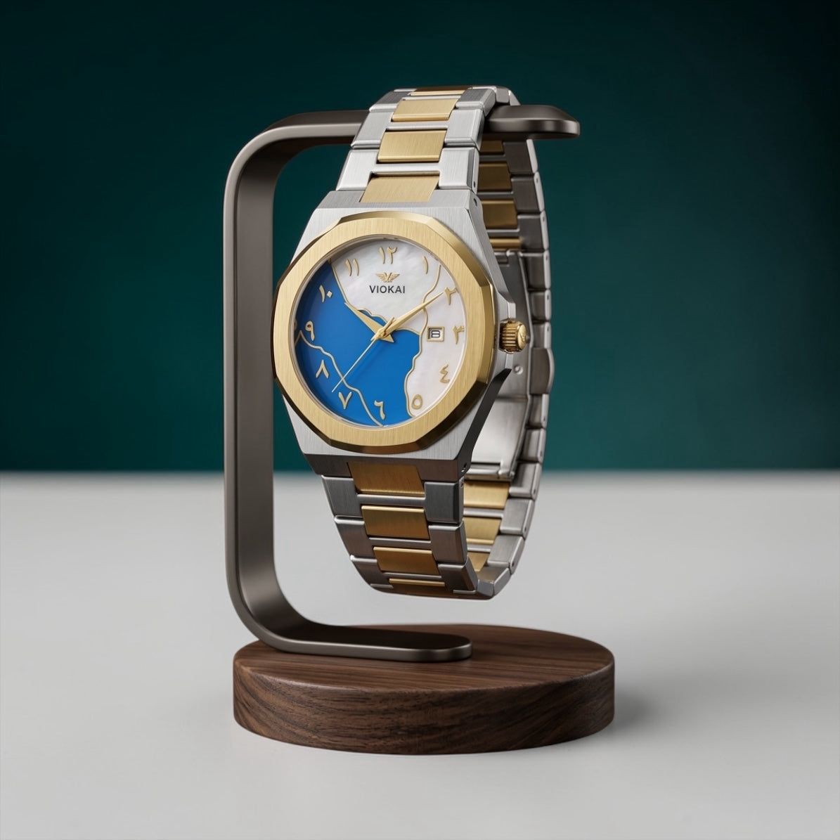 Luxury Arabic Dial Women’s and men"s Watch – Elegant Islamic Numerals | Classic Gold Design.