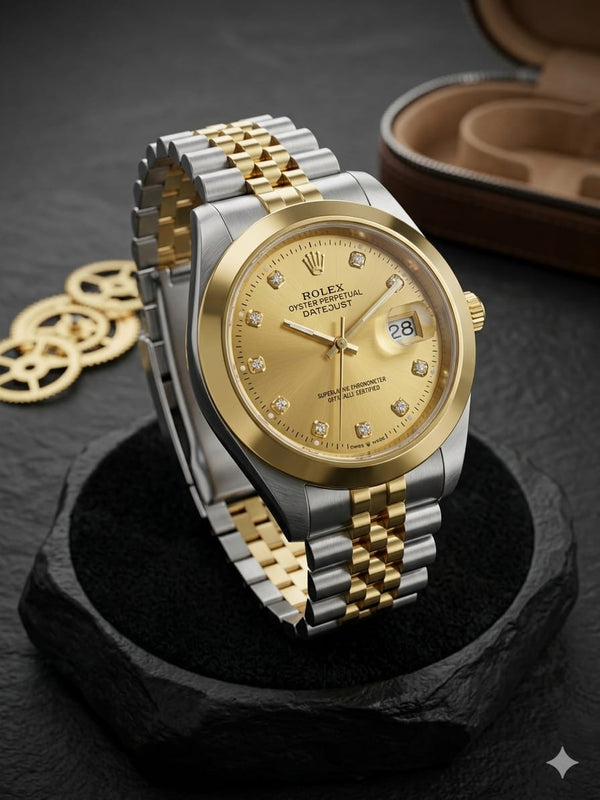 Luxury Rolex Watch – Premium Stainless Steel | Original Style.