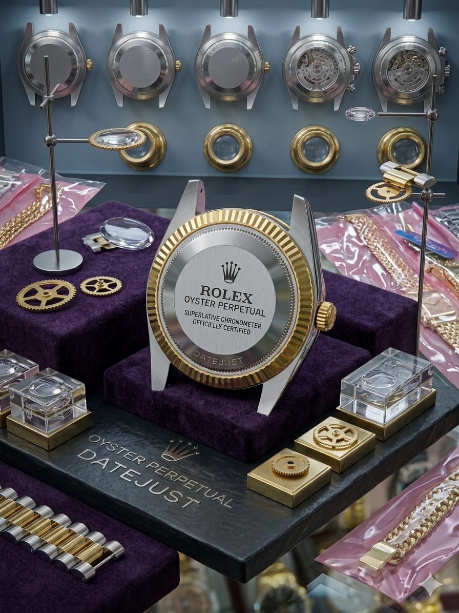 Luxury Rolex Watch – Premium Stainless Steel | Original Style.