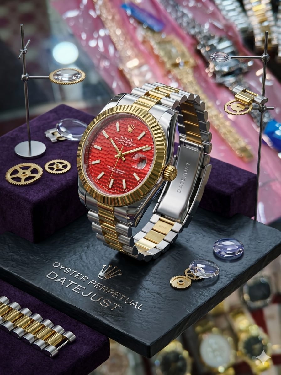 Luxury Rolex Watch – Premium Stainless Steel | Original Style.